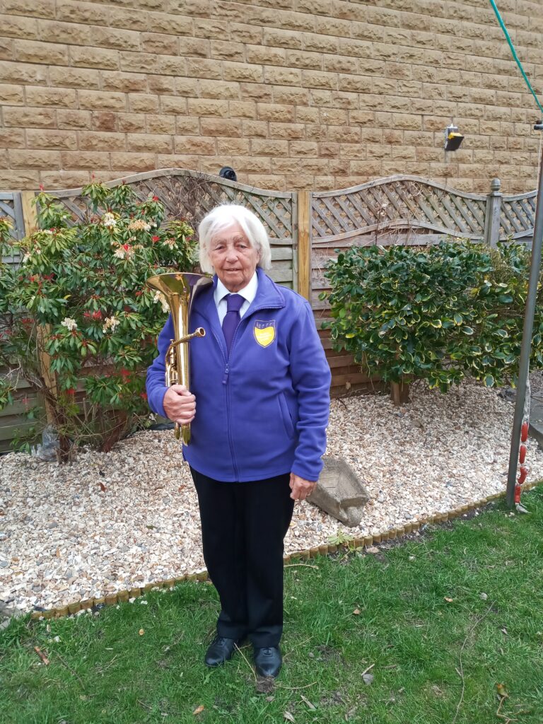 Rita loves the sense of community in the band